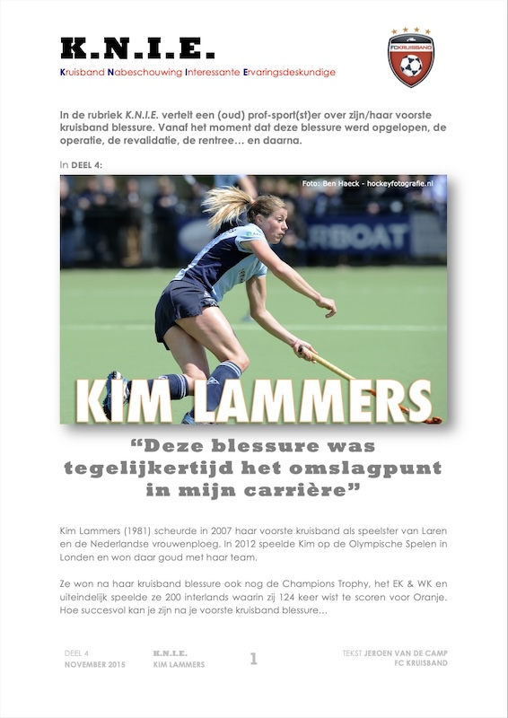 kim lammers knie
