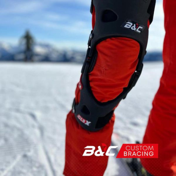 B&C Custom Bracing ski brace front