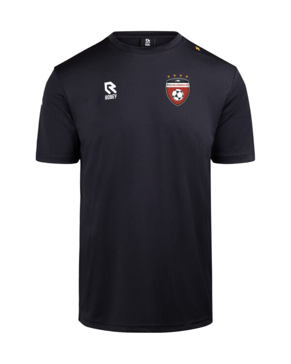 FC Kruisband shirt zwart voorkant