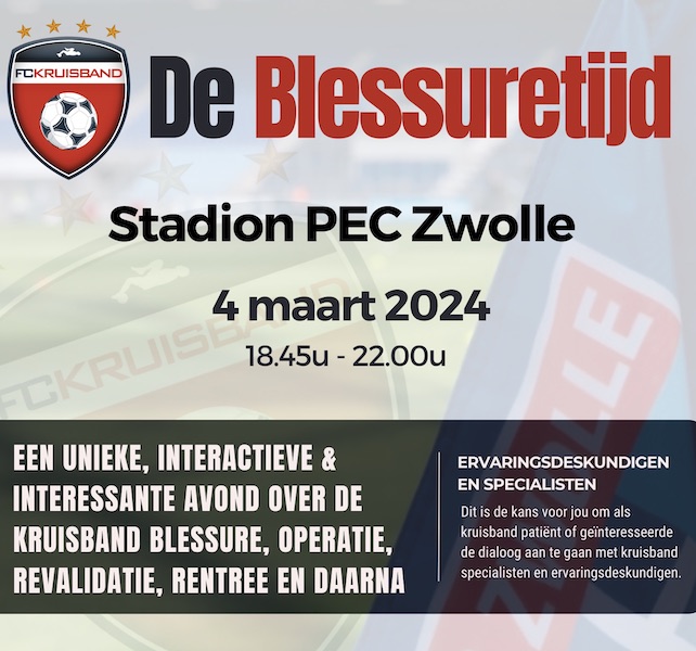 DE BLESSURETIJD - Stadion PEC Zwolle