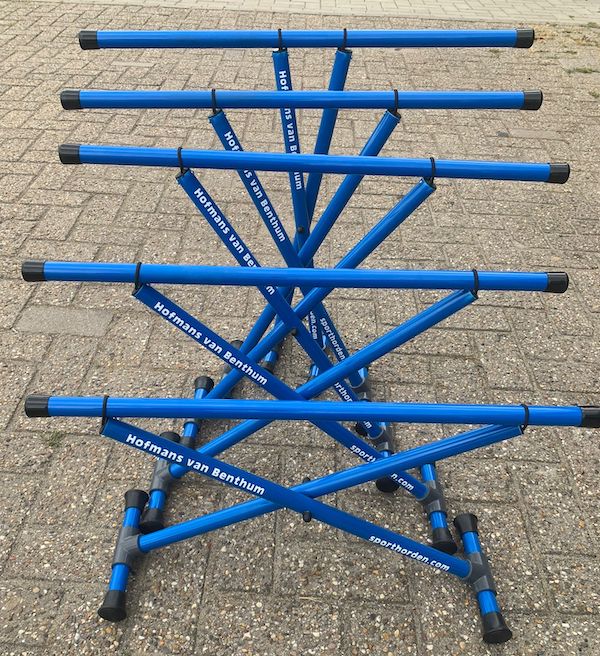 Verstelbare horde Basic blauw