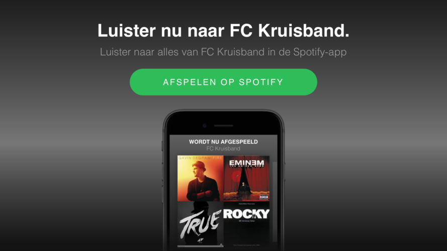 FCKruisband PlayList
