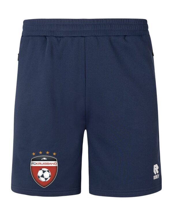 FC Kruisband Training short zwart met zakken