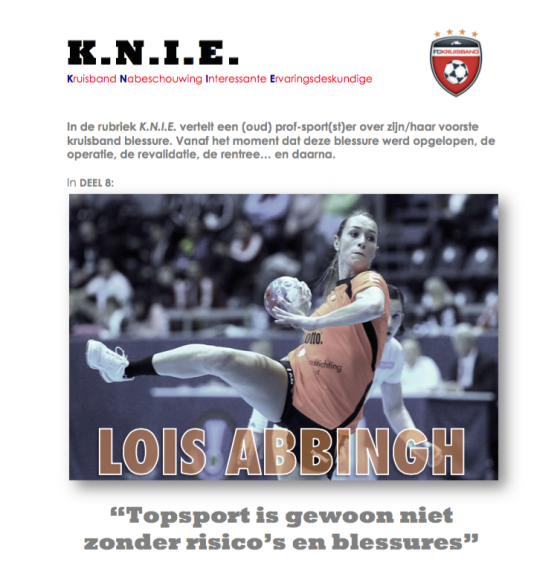 lois abbingh knie verhaal