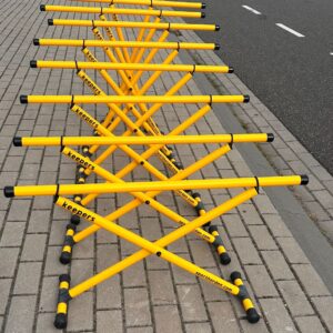 Verstelbare horde Basic geel