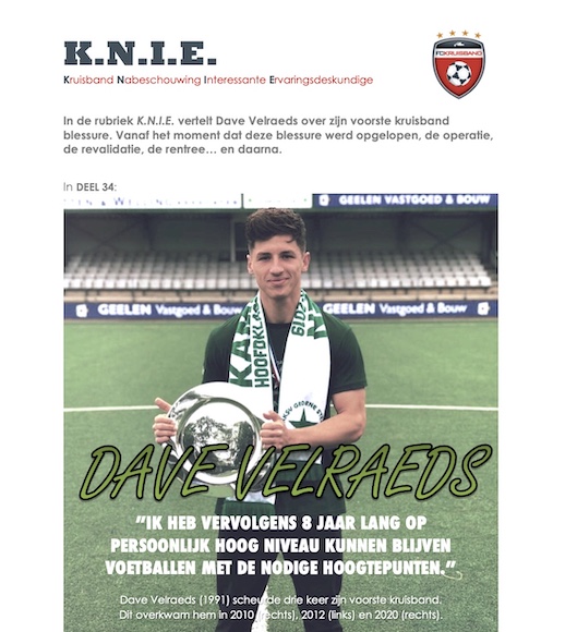 K.N.I.E. deel 34: Dave Velraeds | FC Kruisband