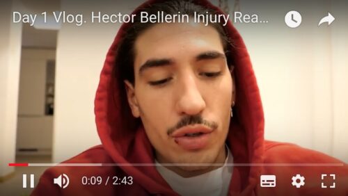 Hector Bellerin kruisband blessure revalidatie blog