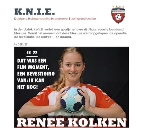 K.N.I.E. deel 27: Renee Kolken | FC Kruisband