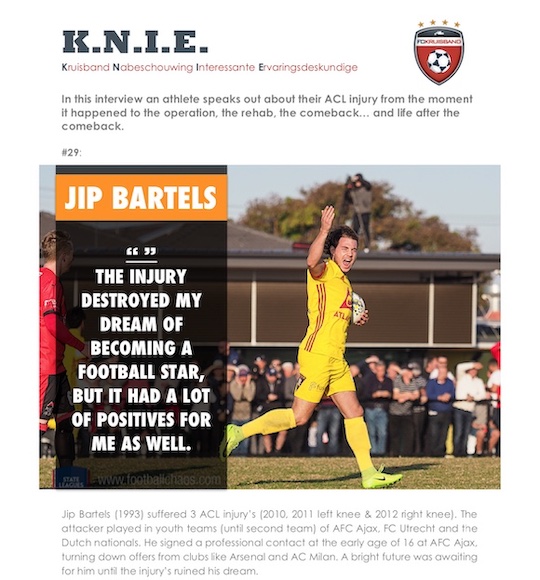 K.N.I.E. deel 29: Jip Bartels | FC Kruisband