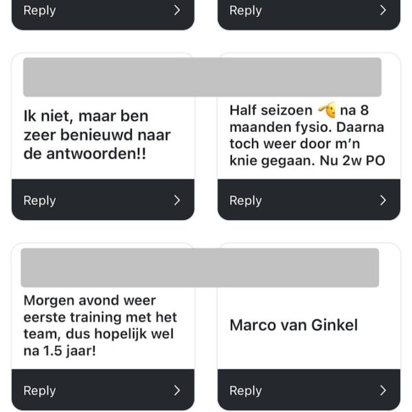 ScreenshotGescheurde kruisband opereren of niet? 1
