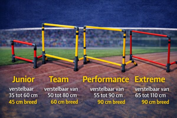 Verstelbare horde ALLE 4